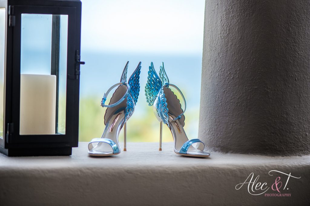 Love those shoes! Alec&T Photography of Tracy Housten Rockets cheerleader before her wedding amazing shoes for bride by Alec&T photography
