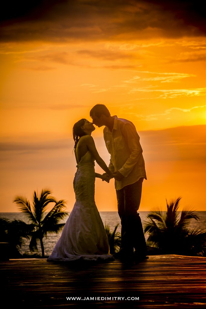 Destination Wedding Sunset Wedding Photography is amazing in Puerto Vallarta, especially when you have Jamie with you! Photo by: www.jamiedimitry.com 11sunset wedding photography Puerto Vallarta