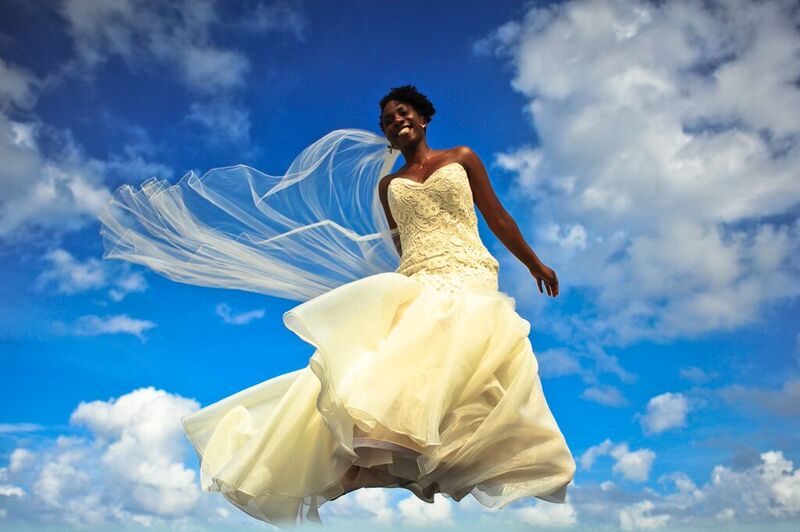 Unique Beach Destination Wedding Photos