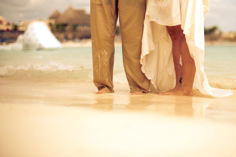 Original beach picture at Dreams 