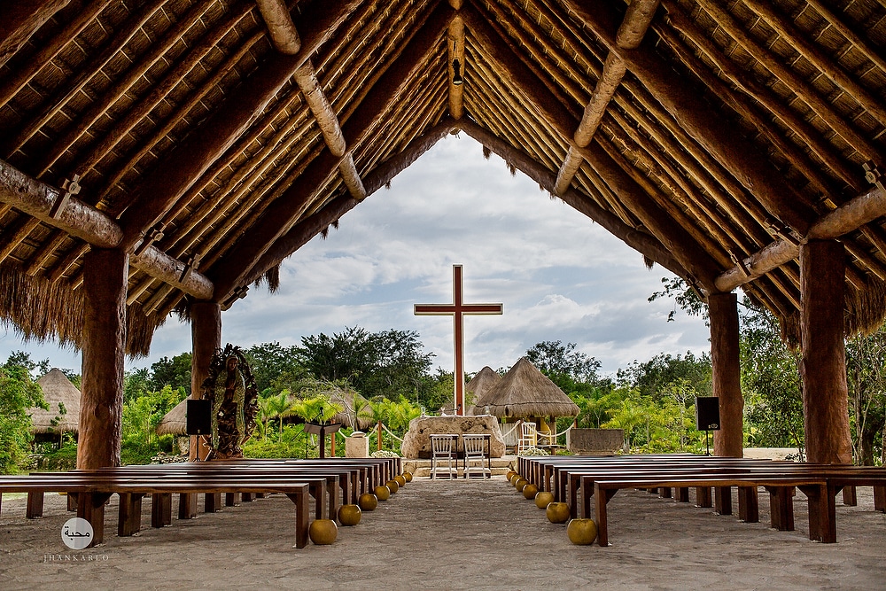  Church is beautiful in riviera Maya Mexico