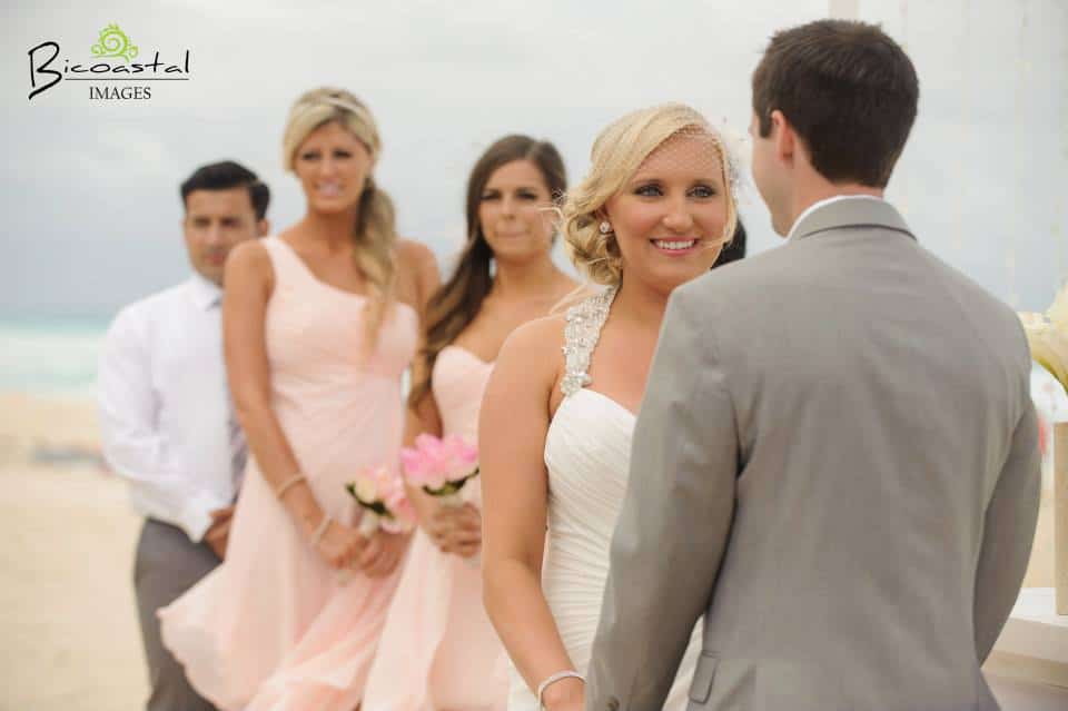  soft pink bridesmaids dresses 
