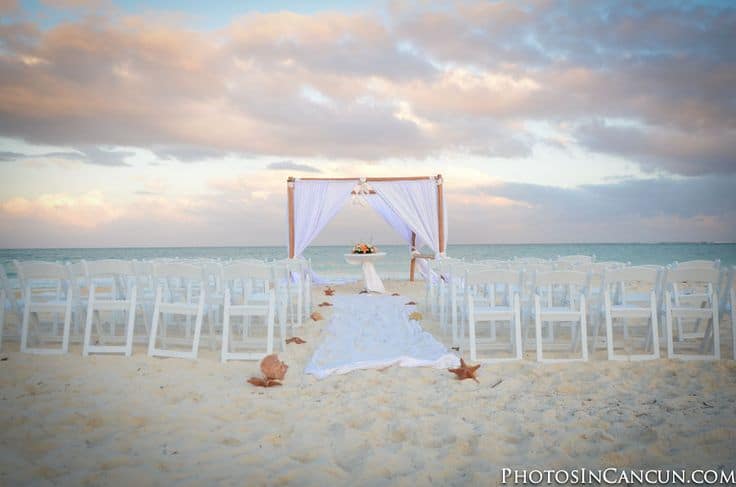 3 Beach gazebo ceremony on Maroma beach