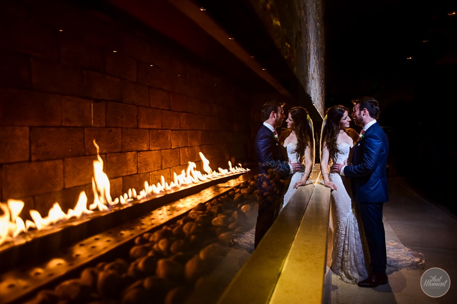  Couple by the fireplace at Secrets The Vine 