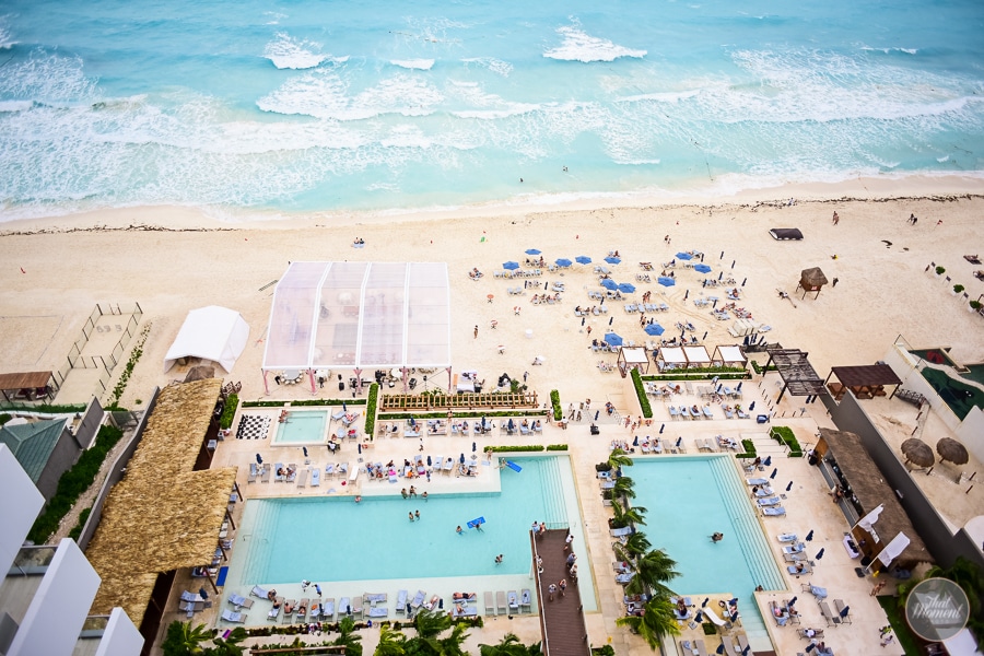  A pictures at the top of Secrets The Vine Cancun