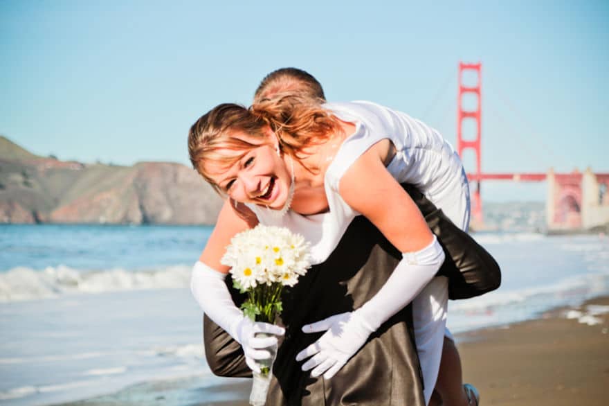Hayley Anne Photography couple in wedding picture 
