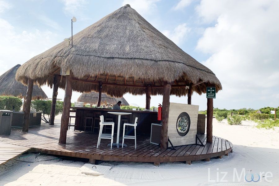 The Sand Bar where guests can enjoy a drink on the beach