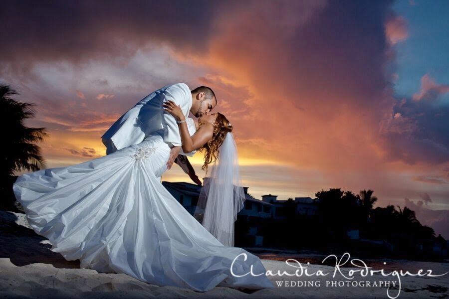 Mexico all inclusive wedding Riu Caribe Cancun