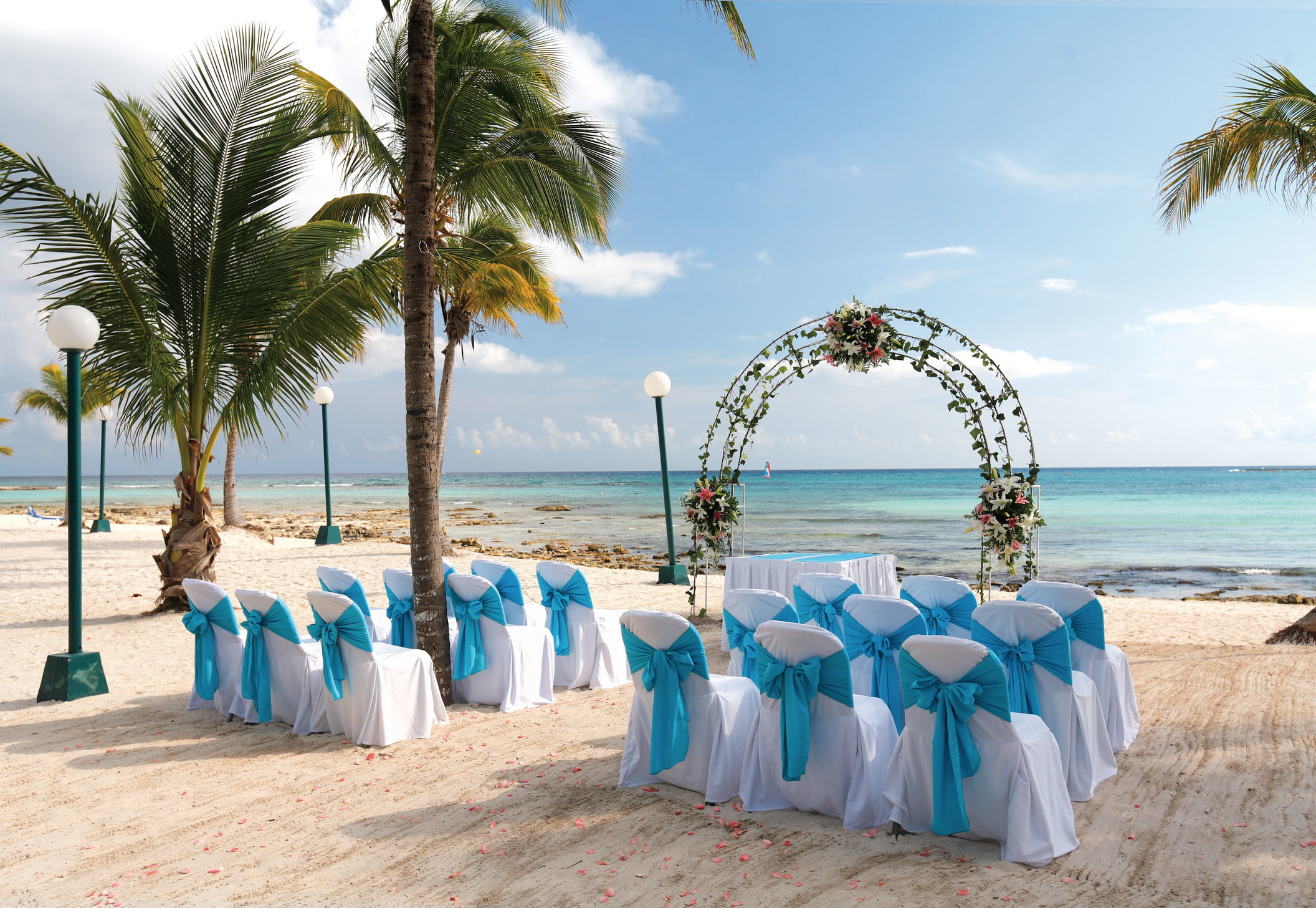 Barcelo Maya Beach destination wedding