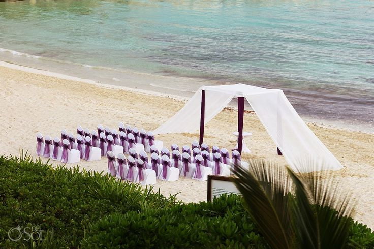 Now Jade Riviera Cancun all inclusive wedding