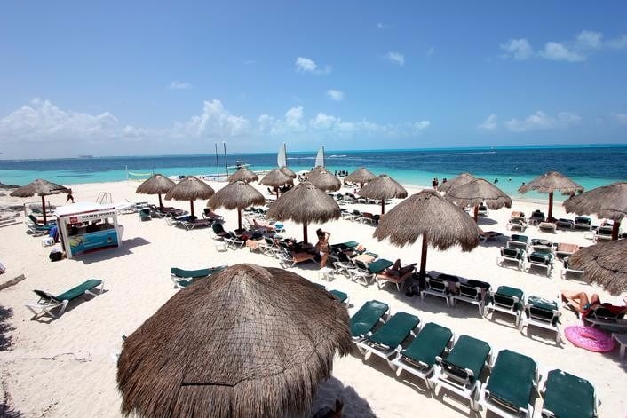 Mexico all inclusive wedding package Riu Caribe Cancun