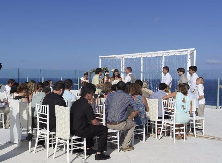 Beach Palace Cancun Sky Terrace Wedding