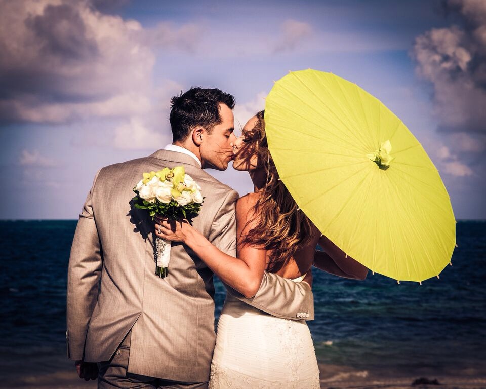 Mexico beach wedding packages Moon Palace Cancun Sunrise